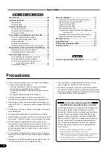 Preview for 44 page of Yamaha DG100-212A Owner'S Manual