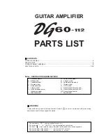 Preview for 14 page of Yamaha DG60-112 Service Manual