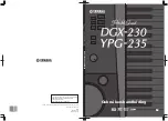 Yamaha DGX-230/YPG-235 Owner'S Manual предпросмотр