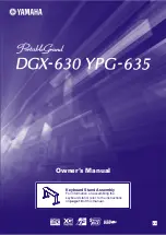 Yamaha DGX-530 Owner'S Manual preview