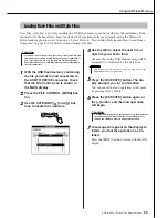 Предварительный просмотр 95 страницы Yamaha dgx520 - Portable Keyboard - 88 Keys Owner'S Manual