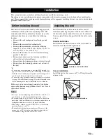 Preview for 15 page of Yamaha Digital Sound Projector HTY-750 Owner'S Manual