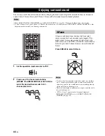 Предварительный просмотр 46 страницы Yamaha Digital Sound Projector HTY-750 Owner'S Manual