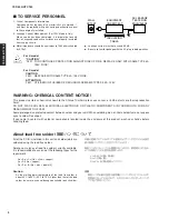 Preview for 2 page of Yamaha Digital Sound Projector HTY-750 Service Manual