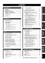 Preview for 3 page of Yamaha Digital Sound Projector YSP-900 Owner'S Manual