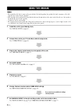 Предварительный просмотр 6 страницы Yamaha Digital Sound Projector YSP-900 Owner'S Manual