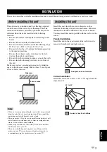 Предварительный просмотр 13 страницы Yamaha Digital Sound Projector YSP-900 Owner'S Manual