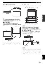 Предварительный просмотр 15 страницы Yamaha Digital Sound Projector YSP-900 Owner'S Manual