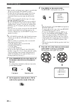 Предварительный просмотр 32 страницы Yamaha Digital Sound Projector YSP-900 Owner'S Manual