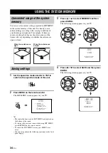 Предварительный просмотр 36 страницы Yamaha Digital Sound Projector YSP-900 Owner'S Manual