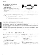 Предварительный просмотр 2 страницы Yamaha Digital Sound Projector YSP-900 Service Manual