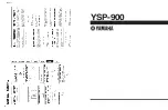 Предварительный просмотр 82 страницы Yamaha Digital Sound Projector YSP-900 Service Manual