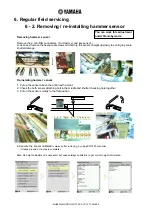 Предварительный просмотр 22 страницы Yamaha disklavier DC1M4 Maintenance Handbook