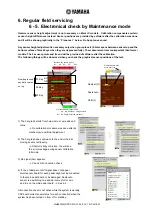 Предварительный просмотр 25 страницы Yamaha disklavier DC1M4 Maintenance Handbook