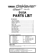 Preview for 73 page of Yamaha Disklavier DU1A Service Manual