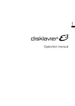 Preview for 14 page of Yamaha Disklavier E3 Operation Manual