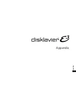 Preview for 164 page of Yamaha Disklavier E3 Operation Manual