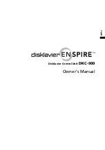 Предварительный просмотр 7 страницы Yamaha Disklavier ENSPIRE DKC-900 Owner'S Manual