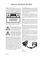 Предварительный просмотр 3 страницы Yamaha disklavier Mark III Series User Manual