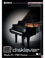 Yamaha Disklavier Mark IV Pro series Quick Manual preview