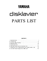 Предварительный просмотр 64 страницы Yamaha disklavier MX-100A Service Manual