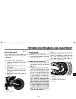 Предварительный просмотр 71 страницы Yamaha Diver 510N XJ6S Owner'S Manual