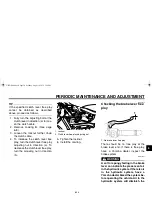 Предварительный просмотр 69 страницы Yamaha Diver 510N XJ6SA Owner'S Manual