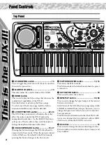 Preview for 8 page of Yamaha DJX-II Owner'S Manual