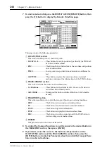 Preview for 244 page of Yamaha DM 1000 Owner'S Manual