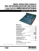 Yamaha DM 2000 Version 2 Service Manual preview