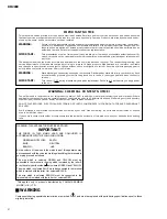 Preview for 2 page of Yamaha DM 2000 Version 2 Service Manual