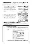 Yamaha DM2000 V2.1 Supplementary Manual предпросмотр