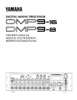 Yamaha DMP9-16 Owner'S Manual предпросмотр