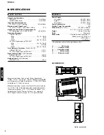 Предварительный просмотр 4 страницы Yamaha DP-U50 Service Manual