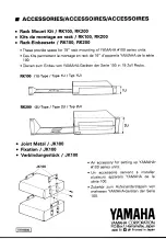 Предварительный просмотр 11 страницы Yamaha DP100 Operation Manual