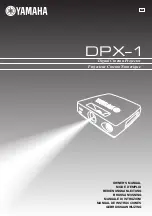Yamaha DPX-1 Owner'S Manual preview
