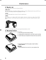 Предварительный просмотр 62 страницы Yamaha DPX-1300 Owner'S Manual