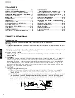 Preview for 2 page of Yamaha DPX-530 Service Manual