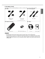 Предварительный просмотр 7 страницы Yamaha DPX-830 - WXGA DLP Projector Owner'S Manual