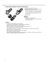 Preview for 8 page of Yamaha DPX-830 - WXGA DLP Projector Owner'S Manual