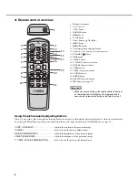 Preview for 10 page of Yamaha DPX-830 - WXGA DLP Projector Owner'S Manual