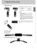 Preview for 11 page of Yamaha DPX-830 - WXGA DLP Projector Owner'S Manual