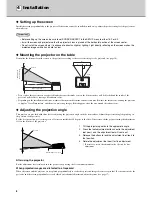 Preview for 12 page of Yamaha DPX-830 - WXGA DLP Projector Owner'S Manual