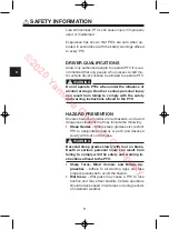 Preview for 14 page of Yamaha DR2 PTV QUIETECH 2020 Owner'S/Operator'S Manual