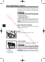 Preview for 24 page of Yamaha DR2 PTV QUIETECH 2020 Owner'S/Operator'S Manual