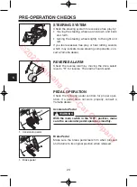 Preview for 28 page of Yamaha DR2 PTV QUIETECH 2020 Owner'S/Operator'S Manual