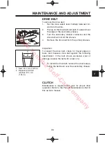 Preview for 41 page of Yamaha DR2 PTV QUIETECH 2020 Owner'S/Operator'S Manual