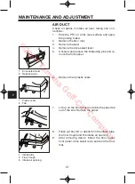 Preview for 42 page of Yamaha DR2 PTV QUIETECH 2020 Owner'S/Operator'S Manual