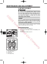 Preview for 44 page of Yamaha DR2 PTV QUIETECH 2020 Owner'S/Operator'S Manual