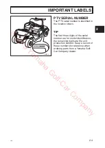 Preview for 11 page of Yamaha DR2E PTV 2019 Owner'S/Operator'S Manual